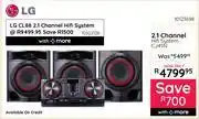Bradlows LG 2.1 Channel HiFi System CJ45N 1012698 offer