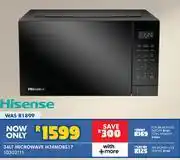 Russells Hisense 34L Microwave H34MOBS17 10302111 offer
