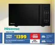 Russells Hisense 28L Microwave H28MOBS17 10302124 offer