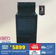 Russells Defy 60cm Electric Stove Black DSS694 10272368 offer