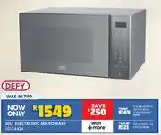 Russells Defy 30L Electronic Microwave 10124426 offer
