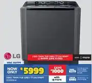 Russells LG 18Kg Twin Tub Grey TT1861RWPT 10299814 offer