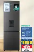 Russells Hisense 263L Fridge/Freezer Inox H370BIT-WD 10278367 offer
