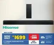 Russells Hisense 2.1 Channel Soundbar HS2100 10292483 offer