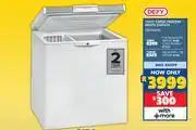 Russells Defy 195L Chest Freezer White DMF470 10016010 offer