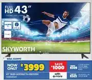 Russells Skyworth 43 QLED Google TV 43E5520H 10306045 offer