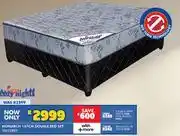 Russells Cozy Nights Monarch 137cm Double Bed Set 10112897 offer