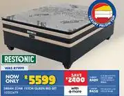 Russells Restonic Dream Zone 152cm Queen Bed Set 10303479 offer