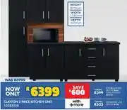 Russells Clayton 2 Piece Kitchen Unit 10283558 offer