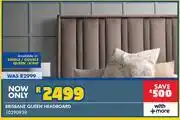 Russells Brisbane Queen Headboard 10290938 offer