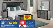 Russells Kade 3 Piece Bedroom Suite 10290274 Free Blanket Box offer