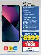 Russells Apple Pre-Owned iPhone 13 128GB Smartphone offer