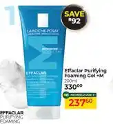 Dis-Chem Laroche Posay Effaclar Purifying Foaming Gel + M-200ml offer
