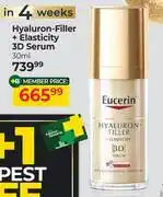 Dis-Chem Eucerin Hyaluron Filler + Elasticity 3D Serum-30ml offer