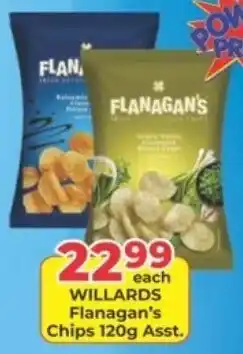 M.A Powertrade Willards Flanagan's Chips offer