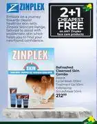 Dis-Chem Zinplex Refreshed Cleansed Skin Combo 3 Pack offer