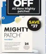 Dis-Chem Hero Mighty Patch Invisible+ 24 Patches offer