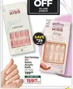Dis-Chem Kiss Gel Fantasy Or Salon Acrylic Nails 28 Nails-Per Set offer