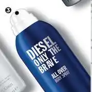 Dis-Chem Diesel Only The Brave All Over Body Spray-200ml offer