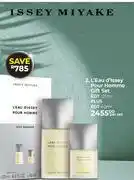 Dis-Chem Issey Miyake L'Eau D'lssey Pour Homme Gift Set (EDT 125ml Plus EDT40ml)-Per Set offer