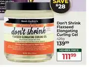 Dis-Chem Aunt Jackie's Dont Shrink Flaxseed Elongating Curling Gel-426g offer