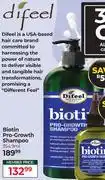 Dis-Chem Difeel Biotin Pro Growth Shampoo-354.9ml offer