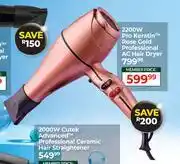 Dis-Chem Wahl 2200W Pro Keratin Rose Gold Professional AC Hair Dryer offer