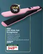 Dis-Chem Carmen 68W LED Wide Hair Straightener offer