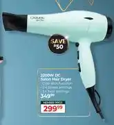 Dis-Chem Carmen 2200W DC Salon Hair Dryer offer