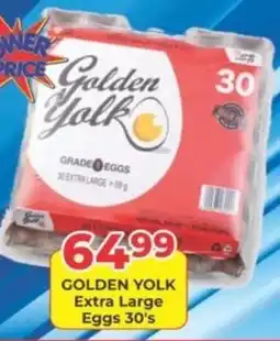 M.A Powertrade Golden Yolk Extra Large Eggs offer