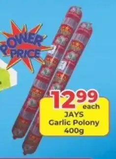 M.A Powertrade Jays Garlic Polony offer