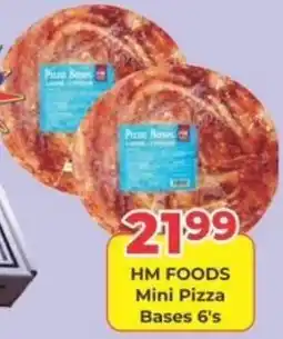 M.A Powertrade Hm Foods Mini Pizza Bases offer