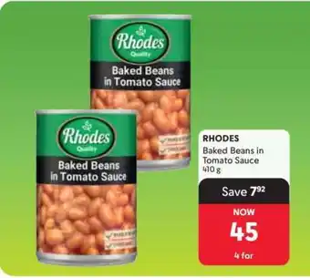 Makro Rhodes Baked Beans in Tomato Sauce offer