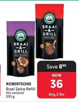 Makro ROBERTSONS Braai Spice Refill offer