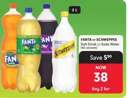 Makro FANTA or SCHWEPPES offer