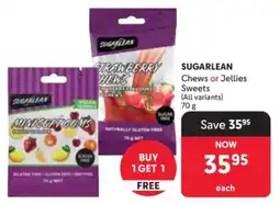 Makro SUGARLEAN Chews or Jellies Sweets offer