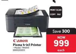 Makro Canon Pixma 4-in1 Printer offer