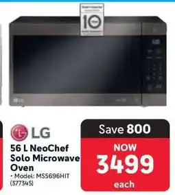 Makro LG 56 L NeoChef Solo Microwave Oven offer
