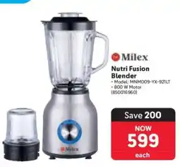 Makro Milex Nutri Fusion Blender offer