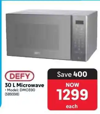 Makro DEFY 30 L Microwave offer