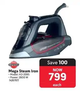 Makro Mega steam iron offer