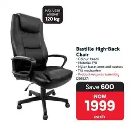 Makro Bastille High-Back Chair offer