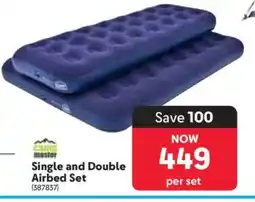 Makro Single and Double Airbed Set offer