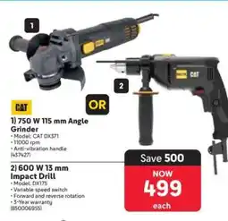 Makro 750 W 115 mm Angle Grinder offer