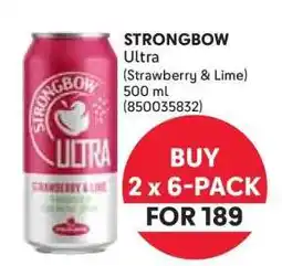 Makro STRONGBOW Ultra Strawberry & Lime offer