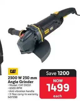 Makro 2300 W 230 mm Angle Grinder offer
