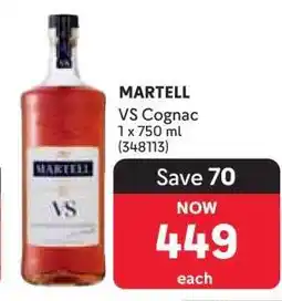 Makro Martell VS Cognac offer
