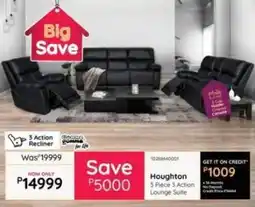 Bradlows Houghton 3 Action Lounge Suite offer