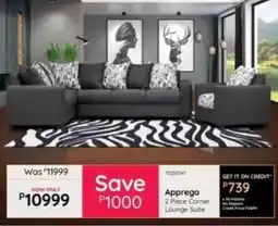 Bradlows Apprego Corner Lounge Suite offer