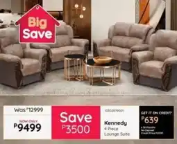 Bradlows Kennedy Lounge Suite offer